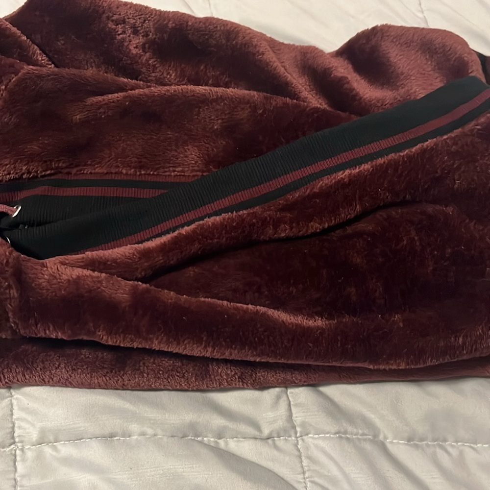 INC Mens Velour Regular Fit Fleece Hoodie - Picture 5 of 6